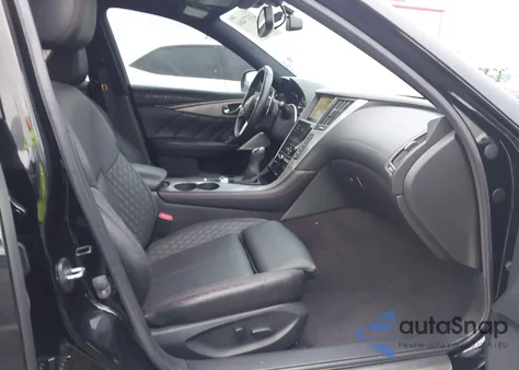 2020 Infiniti Q50 Red Sport 400 from USA, damaged, VIN JN1FV7APXLM630012